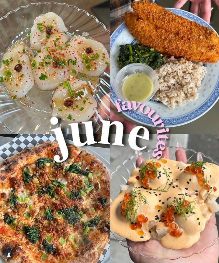 June favourites: a collage of Rice Cracker dishes